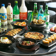 大人気韓国料理をメインとした3つのコースをご用意☆