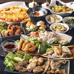 市川鶏笑門 難波心斎橋店のコース写真