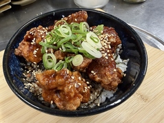 ミニ鶏唐丼