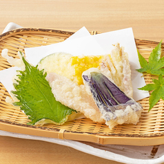 夏野菜の天布羅