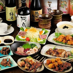 地鶏と梅酒のうまい店 阿鳥 千日前店のコース写真