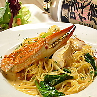 もちもちの生パスタをご用意しております。