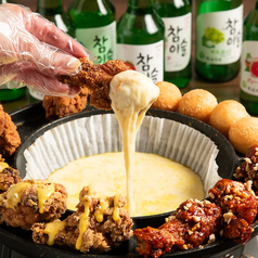 サムギョプサルと韓国屋台料理ソンガンポチャのコース写真