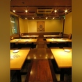 10名～17名まで入れる貸切個室！少人数でのご宴会にもピッタリ☆プライベートな仕切りある空間で周りを気にせず◎