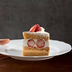 いちごのショートケーキの写真