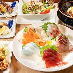 飲み放題付きの贅沢な宴会コース♪