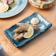 3 目光(めひかり)の唐揚げ