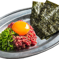料理メニュー写真&nbsp;さくら肉の塩ユッケ