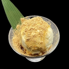 黒蜜きな粉バニラアイス