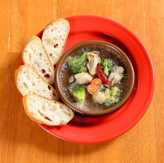 ぷりぷり牡蠣のアヒージョ