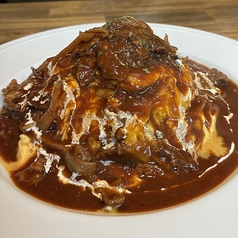 国産牛オムハヤシ