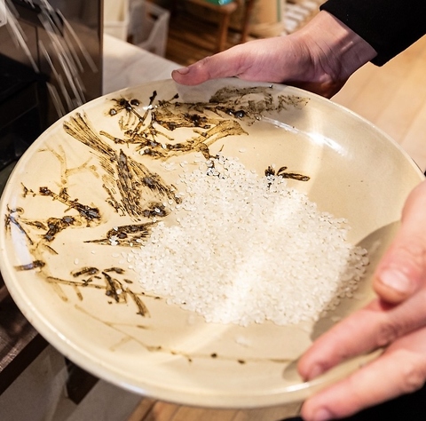 土鍋めし　焼鳥　あて　焼酎ワイン酒各種　精米だけでもお気軽に