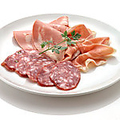 料理メニュー写真&nbsp;生ハムサラミの盛り合わせ