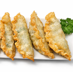 肉揚げ餃子/キムチ揚げ餃子/チャプチェ揚げ餃子/キムマリ/えびにら餃子