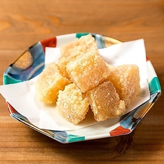 出汁沁みる大根唐揚げ