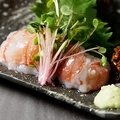 料理メニュー写真&nbsp;伊勢海老のお造り半身 税抜3000円