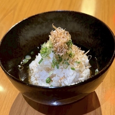 お茶漬け(たこわさ/チャンジャ)パイタン茶漬け(水餃子)　