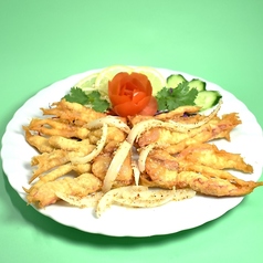 ソフトシェルクラブの唐揚げ