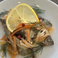 豆アジのエスカベッシュ
