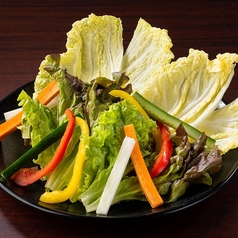 手巻き焼肉用彩り野菜