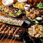 会社宴会、気の知れた友人との飲み会、二次会など様々なシーンでご利用いただけるコースをご用意。