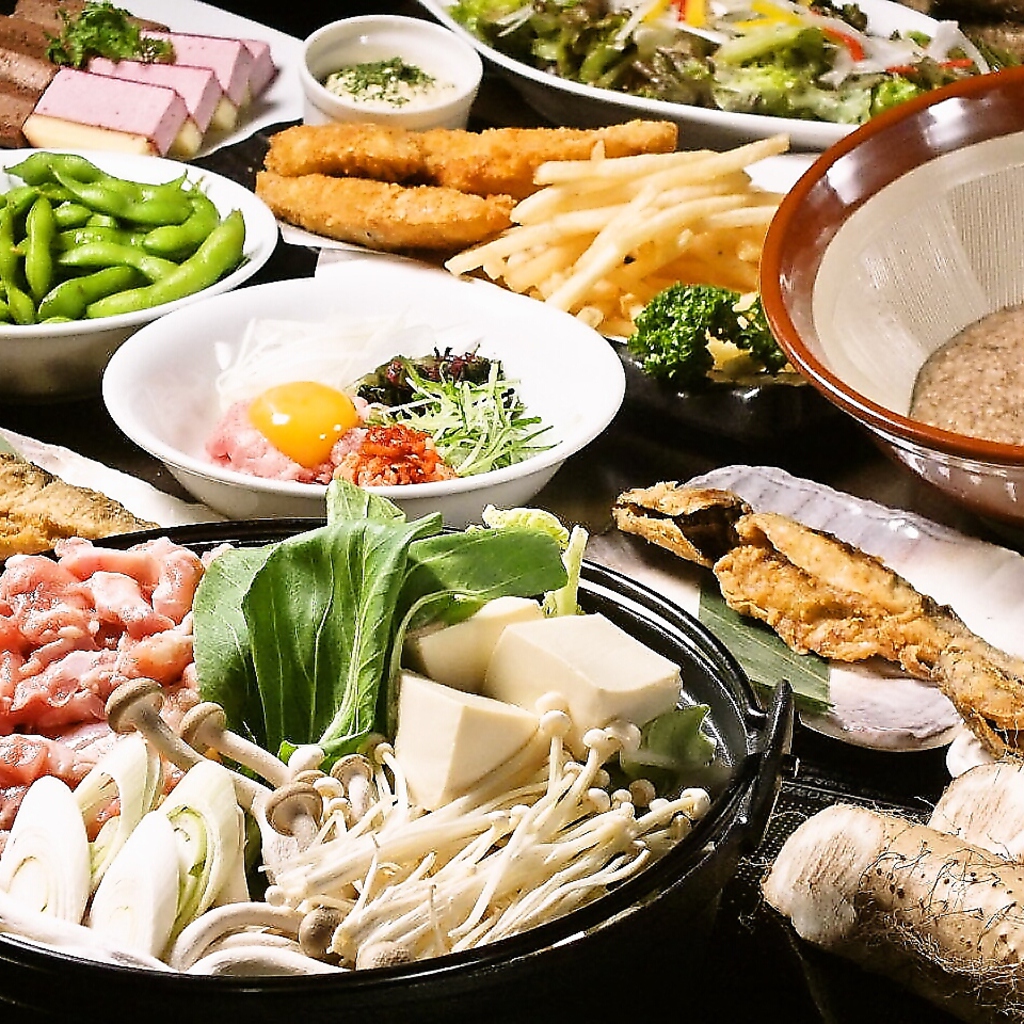 2980円～食べ放題もあります（全て飲放付）お得なコースを御用意☆　※画像は一例です。