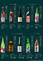 日本酒は常時30種類以上!!紀土、ひめぜんなど!!