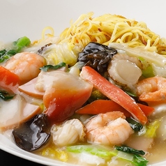 スープそば、焼きそば、あんかけ飯各種