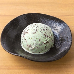 チョコミントアイス