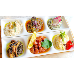 シェフのおまかせ 前菜の盛り合わせ6種
