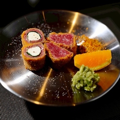 和牛レアカツ　～サンセットルージュ～