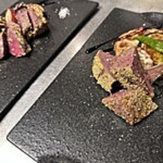 アルプス鹿 レバーのグリル