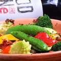 料理メニュー写真 温野菜のアンチョビオイル