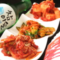 料理メニュー写真&nbsp;キムチ盛り合わせ