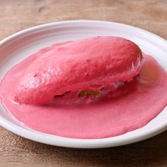 濃厚チーズの”沼”オムライス PINK