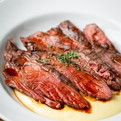 牛サガリステーキとじゃがいものピューレ～バルサミコソース～