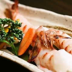 【天然】車えびの塩焼<4尾>