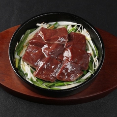 鹿児島黒牛 レバニラ炒め