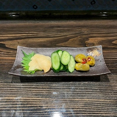 漬物盛り合わせ