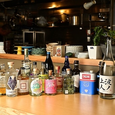 国産から世界の銘柄まで種類豊富なクラフトジン◎