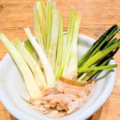 島らっきょうの塩漬け