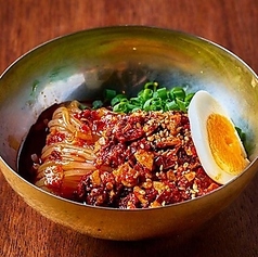 食べるラー油冷麺