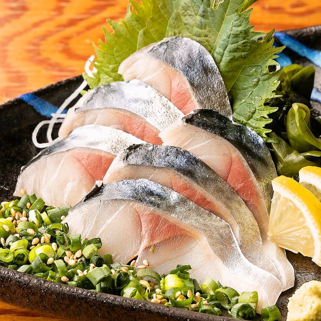 長崎県産！さば刺身♪名物ゴマサバ♪