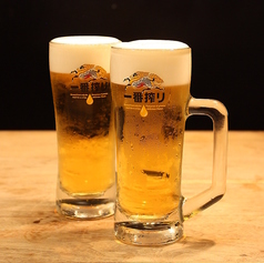 生ビール　キリン一番搾りがいつでも396円!!