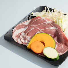 ジンギスカンセット(ラムロール&焼き野菜)