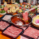 大阪・梅田におしゃれな天ぷら酒場が誕生♪しゃぶしゃぶ・すき焼きや肉寿司、海鮮寿司まで食べ放題♪