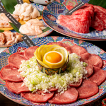 焼肉食べ放題プラン2750円～5630円＋1430円で２H飲み放題付き♪