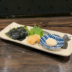 こがらし大根チーズ大葉海苔包