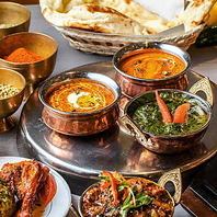 様々な国の料理が楽しめます！