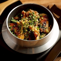 地鶏の親子釜飯